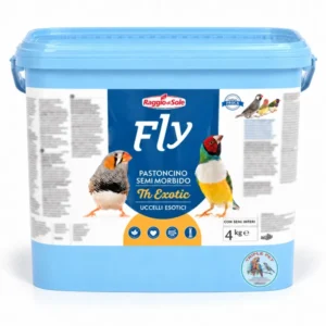 מזון ביצים לפינקים פליי 4 קילו FLY TH Exotic עם לוגו טריפל פט