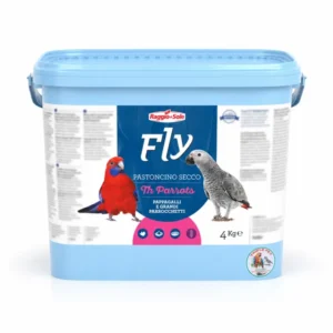מזון ביצים יבש לתוכים פליי 4 קילו FLY TH Parrots עם לוגו טריפל פט