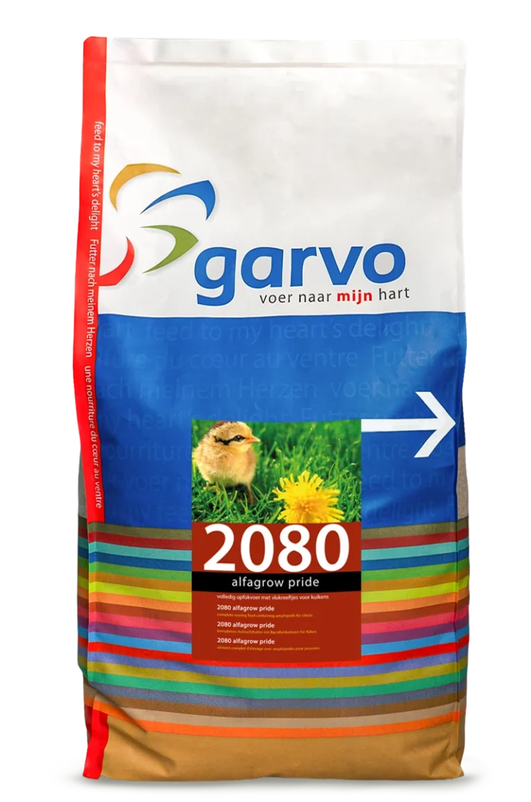 שק GARVO 2080 Alfagrow Pride מזון גידול לאפרוחים מגיל 3 שבועות