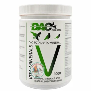 מינרלים וויטמינים ליונים DAC Total-Vita-Mineral – ויטה מינרל, אבקת מינרלים ליונים לערבוב במזון, 1 ק״ג