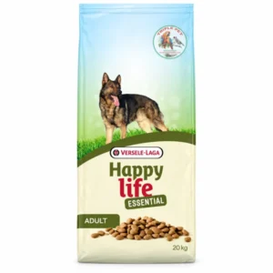 הפי לייף אסנשיאל לכלבים – שק Happy Life Essential Adult ‏20 ק״ג עם לוגו טריפל פט