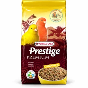 פרסטיז פרימיום לכנרים – שק Prestige Premium Canaries בצהוב ובורדו עם לוגו טריפל פט