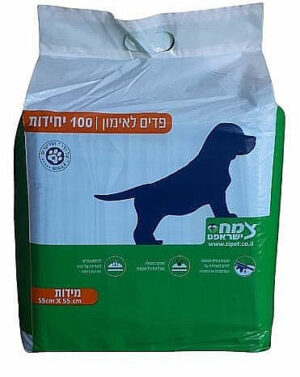 פדים לאילוף כלבים לצרכים 100 יחידות