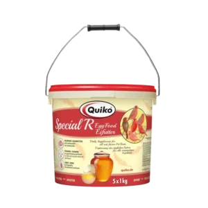 Quiko Special R מזון ביצים אדום קוויקו לכנרי צבע דלי 5 ק"ג