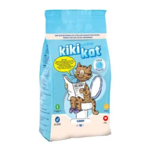 חול מתגבש לחתולים קיקי קאט בניחוח סבון CLEANY