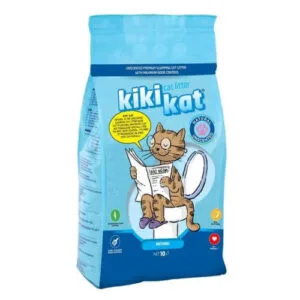 חול מתגבש לחתולים קיקי קאט טבעי ללא ניחוח
