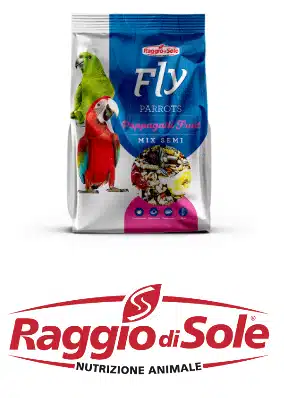 מזון זרעים ופירות לתוכים גדולים | FLY Pappagalli Fruit