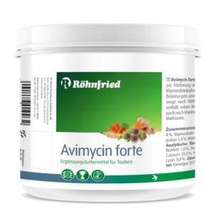 מארז ROHNFRIED Avimycin Forte 400 גרם לטיפול טבעי בבעיות נשימה לציפורים ועופות