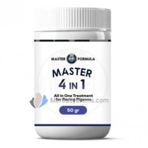 תרופה אנטיביוטיקה רחבה לבעלי כנף Master 4 in 1