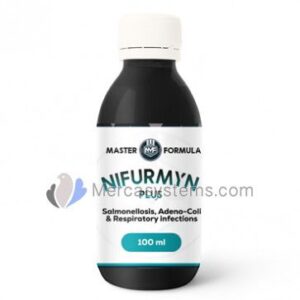 אנטיביוטיקה 5 ב 1 נוזלי ליונים וציפורים Nifurmyn Plus Liquid