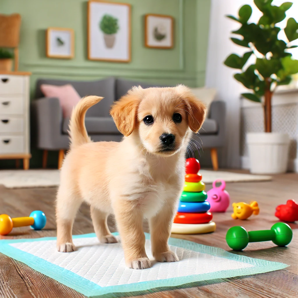 איך לחנך את הגור לעשות צרכים על פדים חד פעמיים?