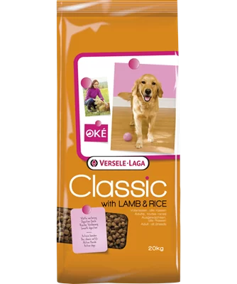 Versele Laga Classic Lamb & Rice 20KG – מזון יבש לכלבים בטעם כבש