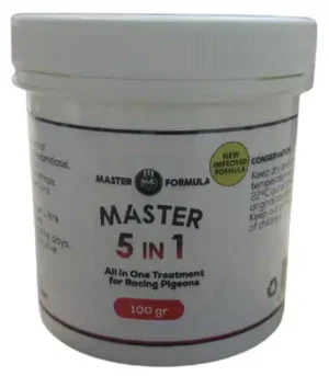Master 5-in-1 – אנטיביוטיקה רחבה לעופות ויונים