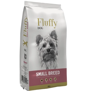 אוכל יבש לכלבים מגזע קטן – Fluffy Dog Small Breed