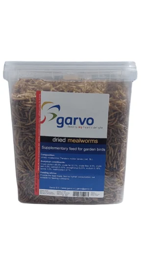 תולעי קמח GARVO מיובשות