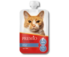 פרמיו מחית בשר עוף לחתול בוגר 90 גרם – פינוק מושלם לחתולים