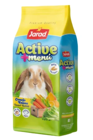 שקית אוכל לארנב ננסי JARAD – 800 גרם תערובת זרעים ודגנים