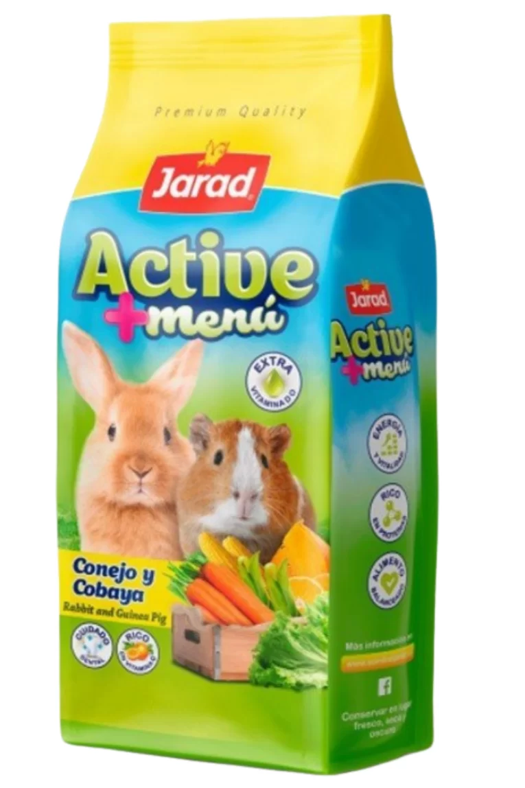 אוכל לארנבים ושרקנים JARAD – שקית 800 גרם תערובת ירקות ופירות