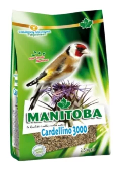 תערובת זרעים לציפורי שיר ובר 2.5 קילו Cardellino 3000 | MANITOBA