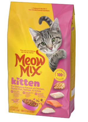 מיאו מיקס לגורים MEOW MIX Kitten Li’l Nibbles 6.44 ק"ג