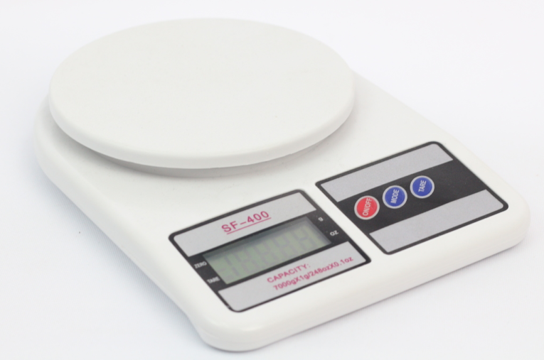 משקל דיגיטלי SF-400 למדידת ויטמינים ותוספי תזונה לתוכים