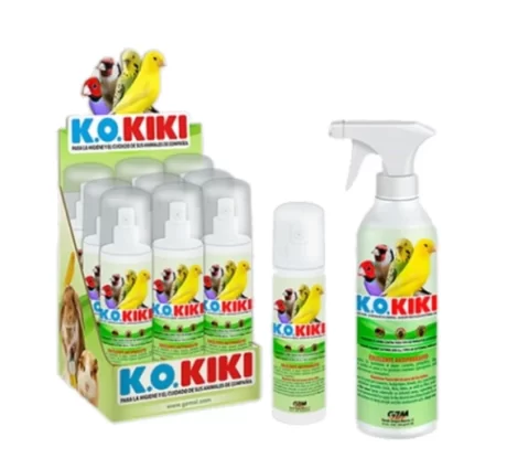 קיקי ספריי קוטל חרקים לציפורים ומכרסמים 200 מ"ל | KIKI