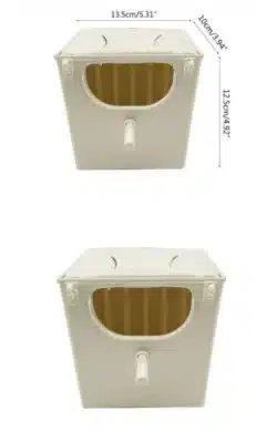 קן פלסטיק לפינקים וגולדנים – קן רבייה איכותי לציפורי שיר