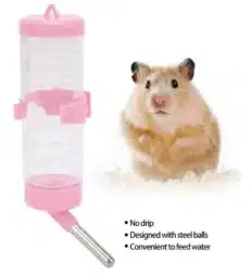 מתקן שתייה לארנבים ולמכרסמים – בקבוק מים 0.5 ו-1 ליטר עם דיזה