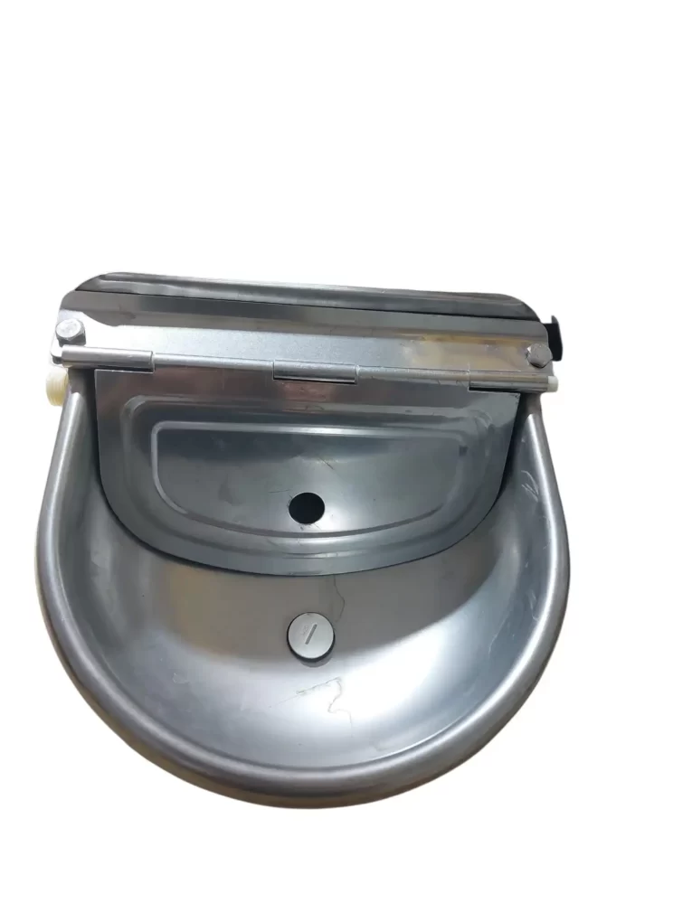 שוקת מים נירוסטה לבעלי חיים עם מצוף אוטומטי