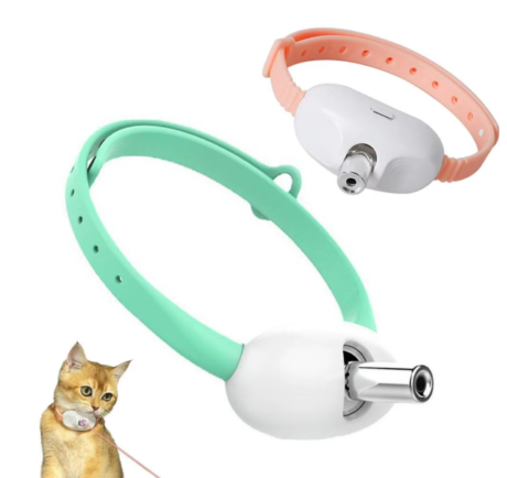 קולר לייזר אינטראקטיבי לחתול – צעצוע לייזר נטען