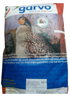תערובת סטרטר לפסיונים גרבו 20 קילו | GARVO 5011 Starter Pellet Pheasant/Turkey