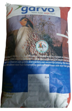 מזון לפסיונים פרמיום גרבו 20 קילו | GARVO 824 Fancy Poultry Tetrao 2mm