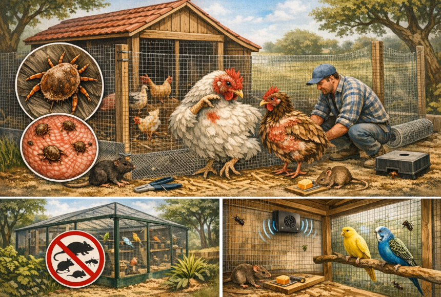 לול נקי ללא מזיקים
לול מסודר ונקי עם מערכת מניעה למזיקים