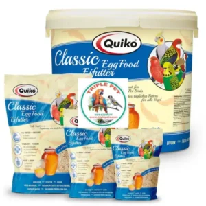 Quiko Classic מזון ביצים צהוב לציפורים 1 ו־5 ק״ג