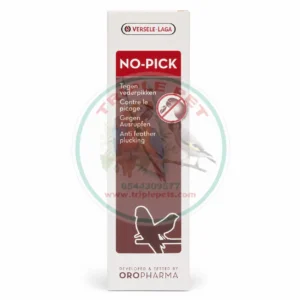 תרסיס נגד מריטת נוצות לתוכים No-Pick 100 מ״ל של VERSELE LAGA ורסלה לגה עם סימן מים TriplePets