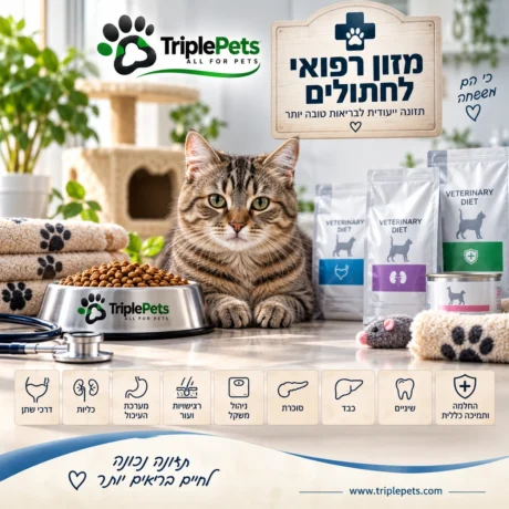 מזון רפואי לחתולים