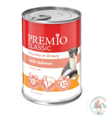 פרמיו קלאסיק סלמון לחתלתול 375 גרם Premio Classic