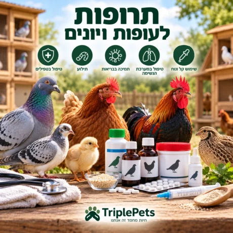 תרופות לעופות ויונים