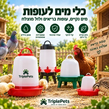 כלי מים לעופות