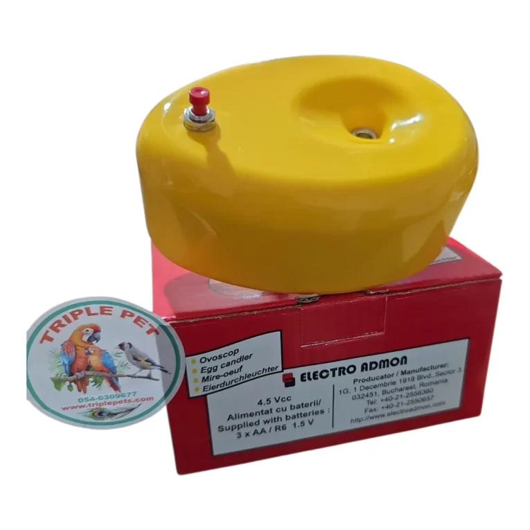 מכשיר שיקוף ביצים Electro Admon עם כפתור הפעלה ואריזה
