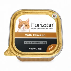 הורייזן עוף Horizon Chicken – מגש אישי של 85 גרם, פטה לחתולים בוגרים מגיל 12 חודשים