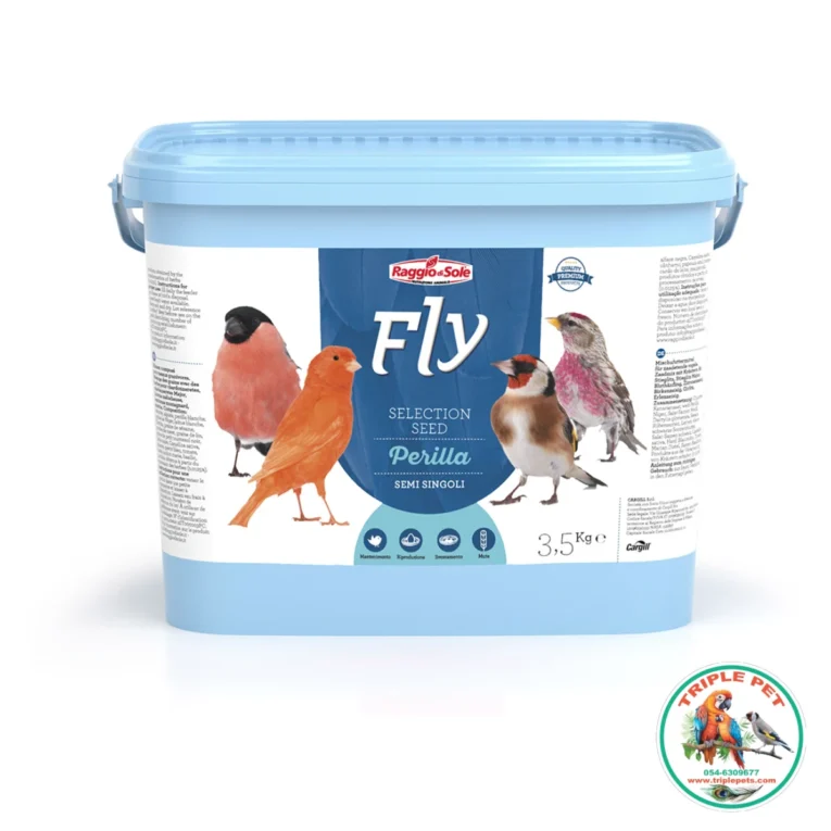 דלי פרילה לכנרים FLY Selection Seed של 3.5 ק"ג, לתקופת הנשירה