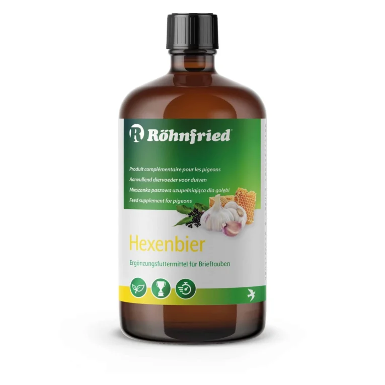 Hexenbier תערובת צמחים ליונים – אריזת Hexenbier של רונפריד, 500 מ״ל